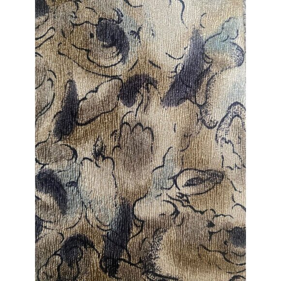 Christopher Reeve Collection Vintage Silk Tie With Abstract Pattern By Paul Newm - Picture 3 of 4